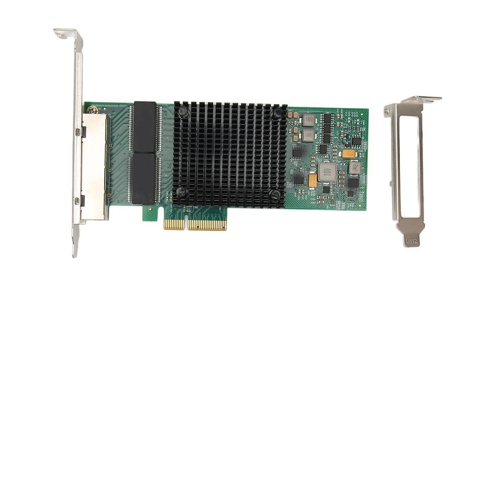 PCIe Ʈũ ī ũ , PCI ͽ X4, 5.0GT/s, 4 Ʈ ⰡƮ  ,   RJ45, 10, 100, 1000Mbps